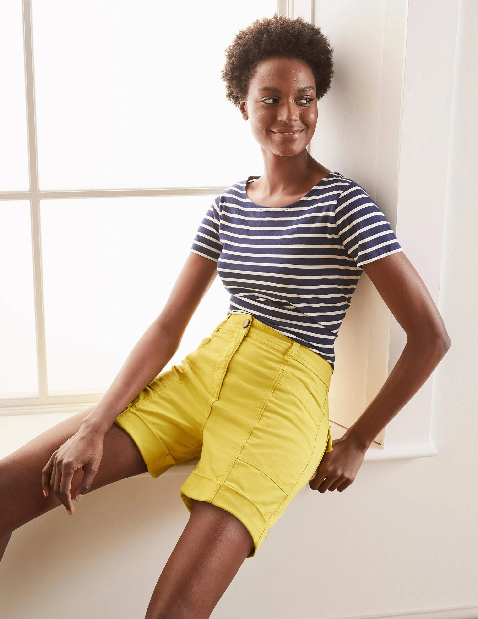 Abingdon Shorts-Pineapple