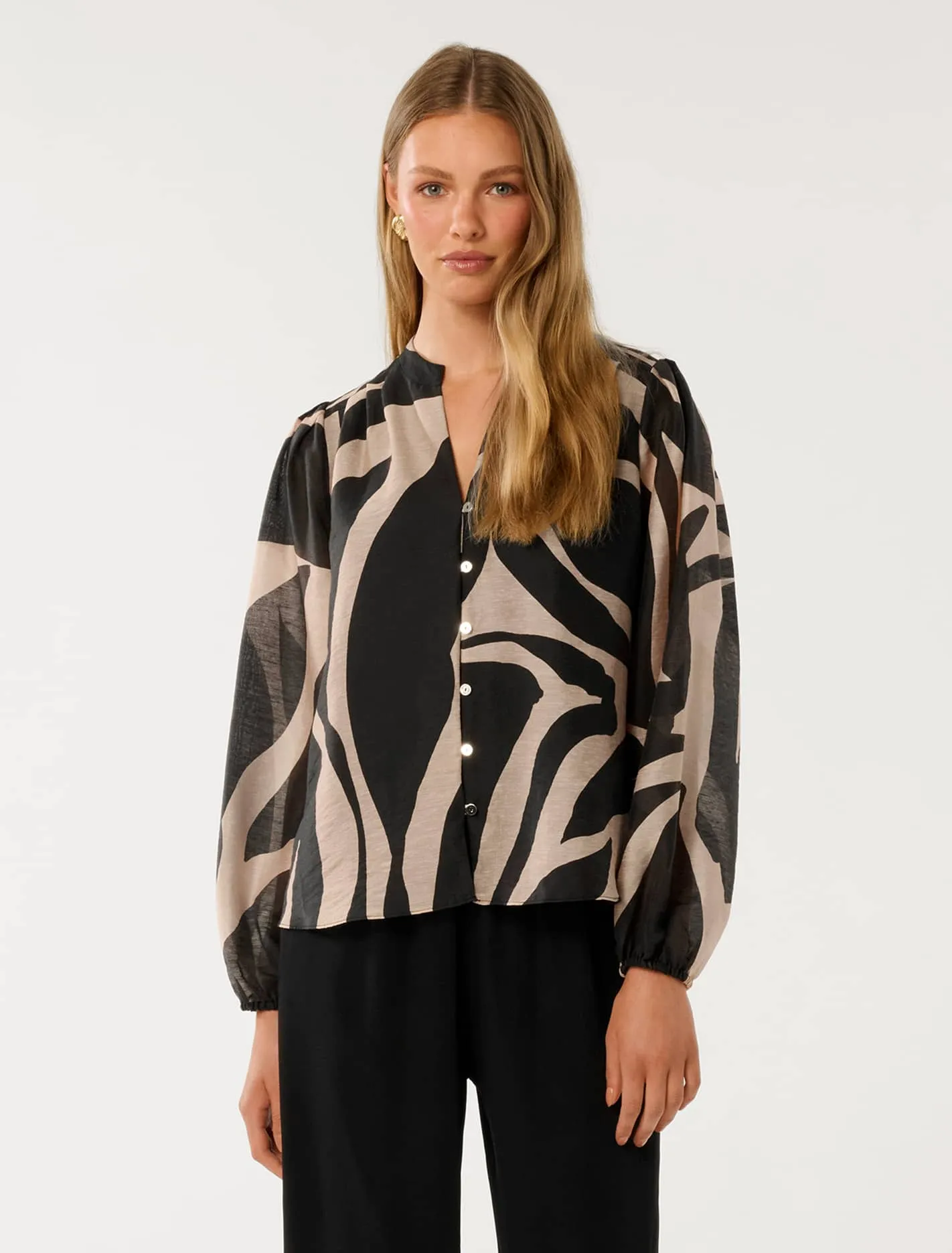 Adaline Printed Blouse