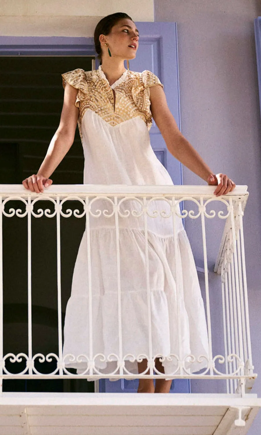 Archaic Kori Los Dress - Gold