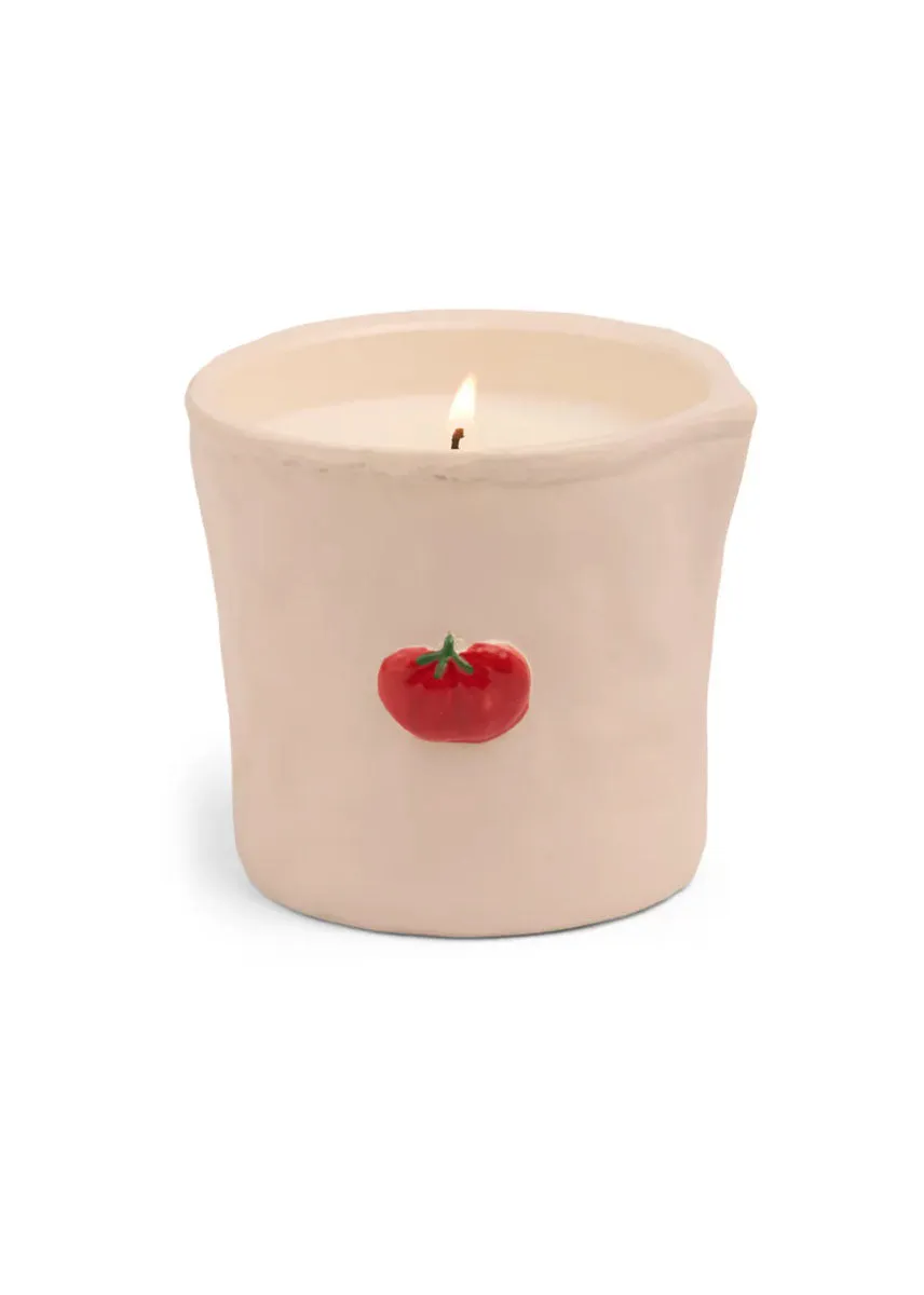 Bistro Tomato Ceramic Candle - Heirloom Tomato - 8oz.