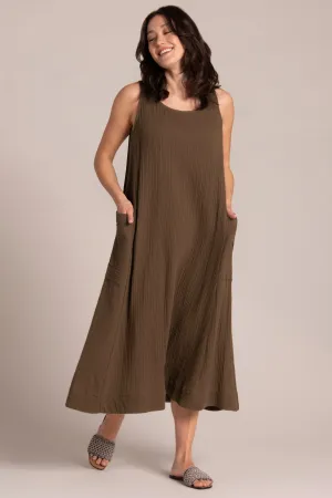 Breeze EZ Flare Dress | Sepia