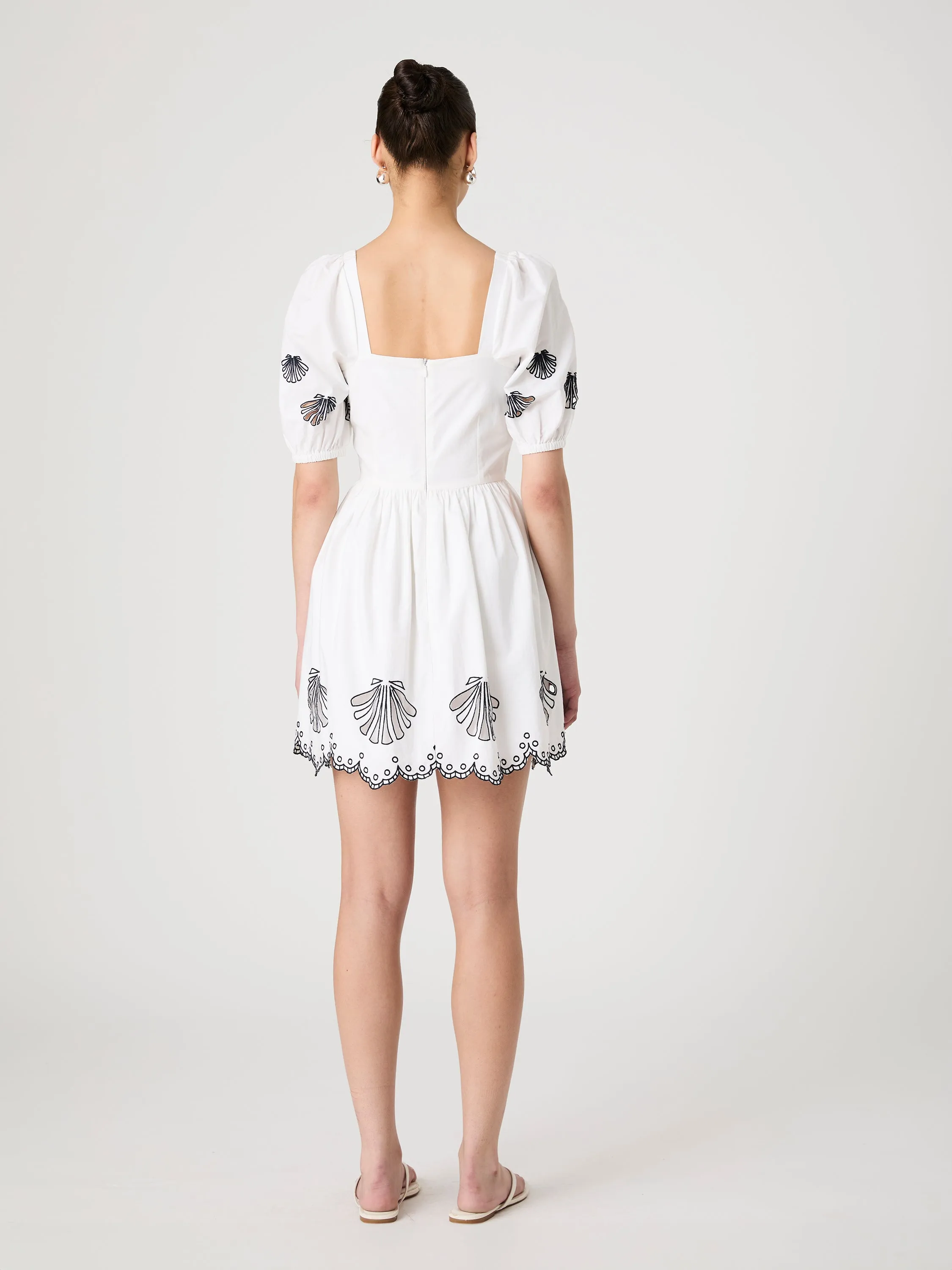Cambria Cotton Anglaise Dress