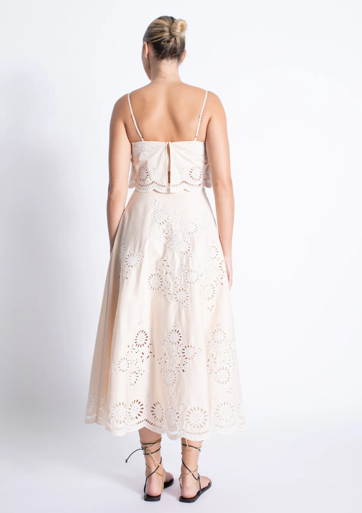 Carlotta Embroidered Top