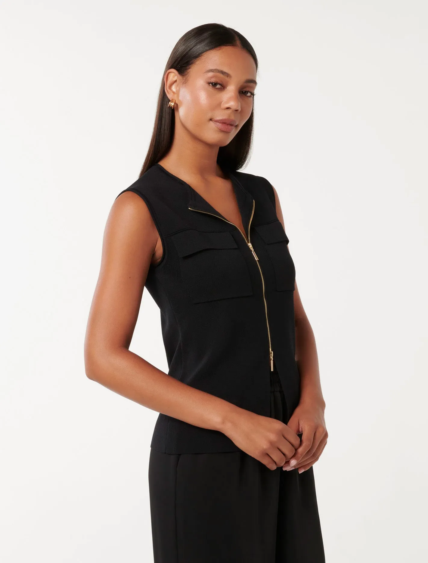 Carmen Utility Knit Top