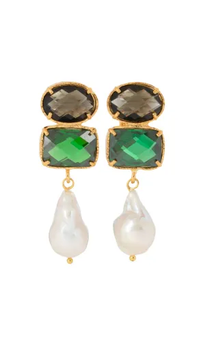 Christie Nicolaides Amaia Earrings - Green