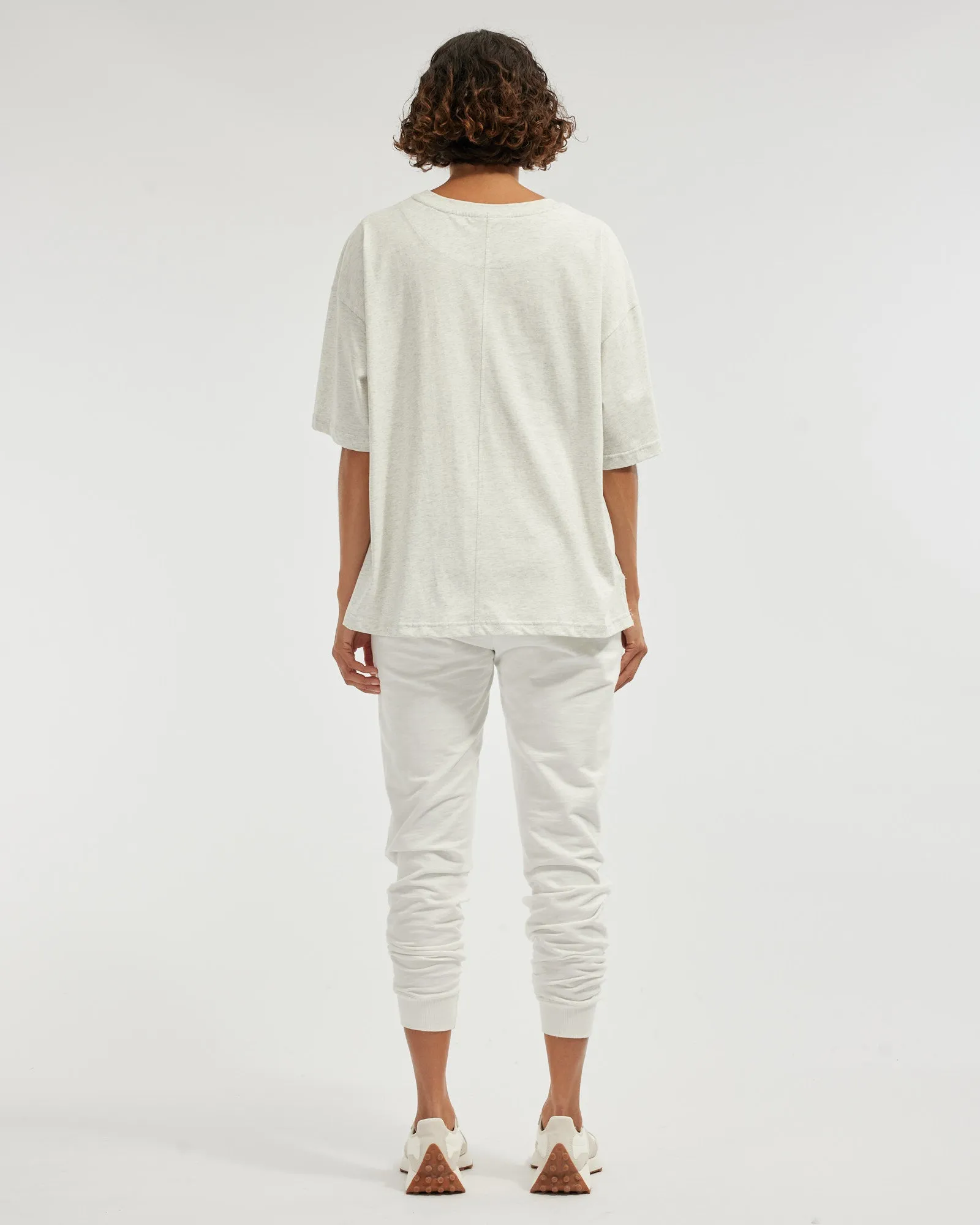 Denver Full Length Jogger - White