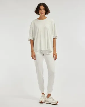 Denver Full Length Jogger - White
