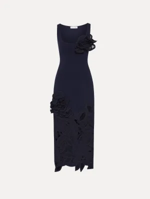 English Rose Cutout Knit Dress