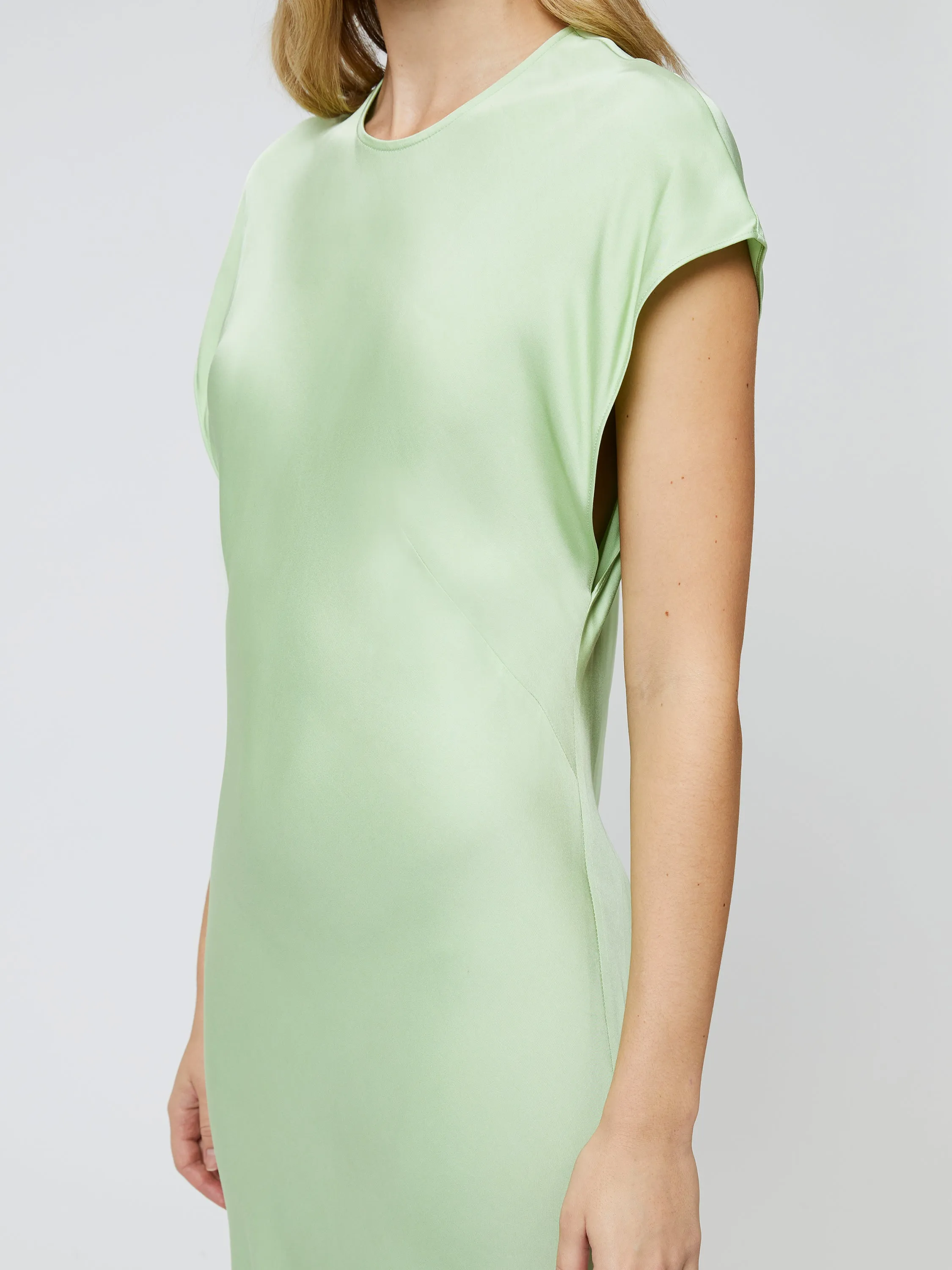 Ennis Satin Column Maxi Dress