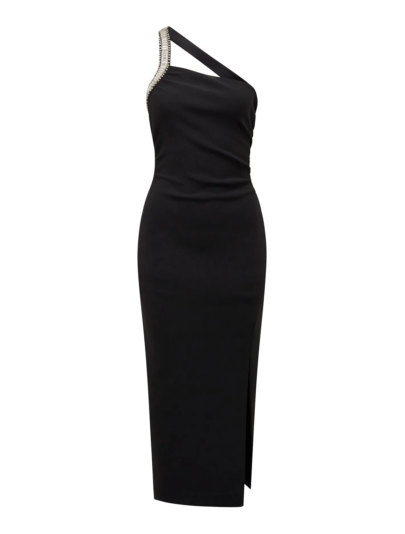 Irene Embellished Asym Bodycon Dress