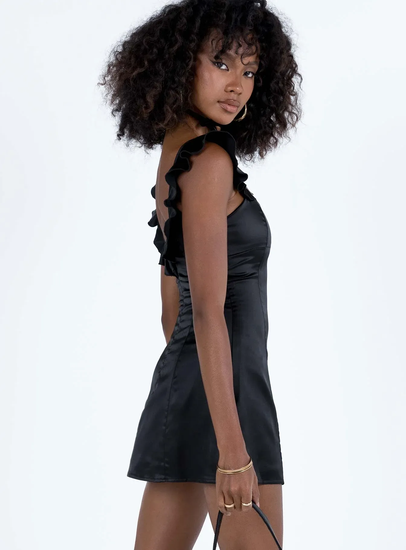 Jordana Mini Dress Black