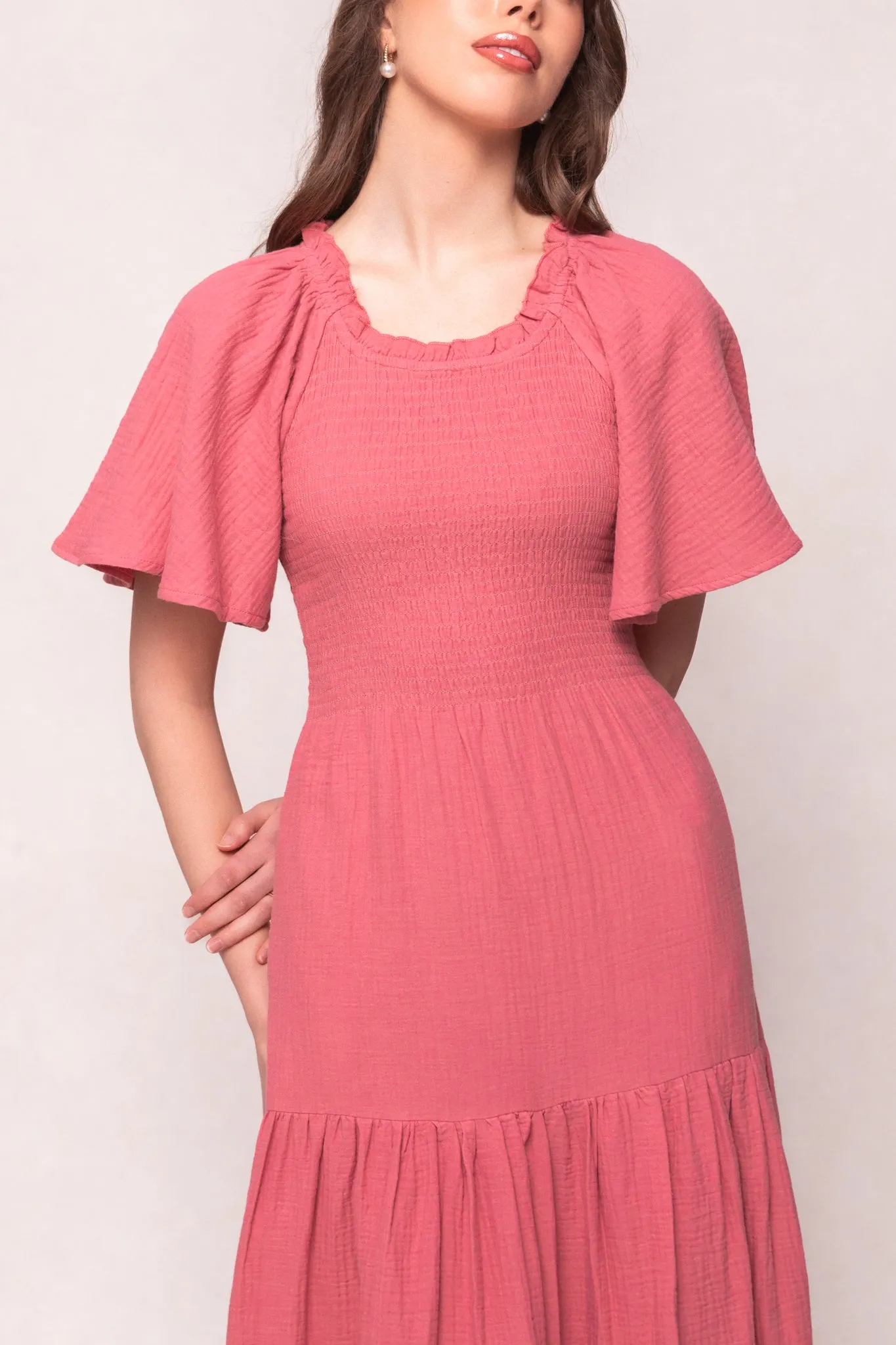 Jovie Dress in Pink
