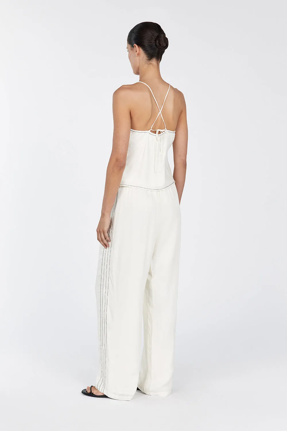 KEELY CREAM CUPRO CAMI TOP