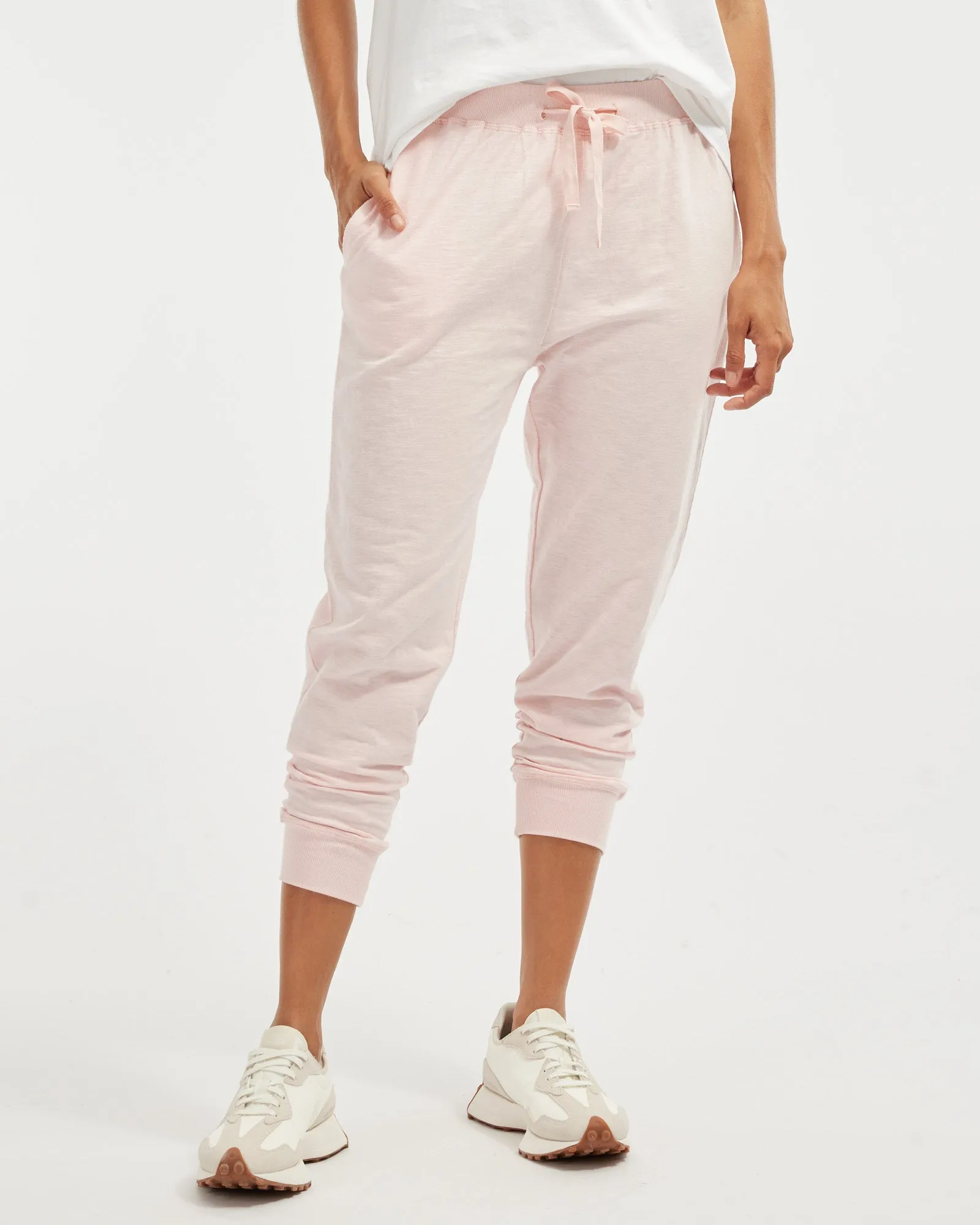 Kieran Cropped Jogger - Blossom