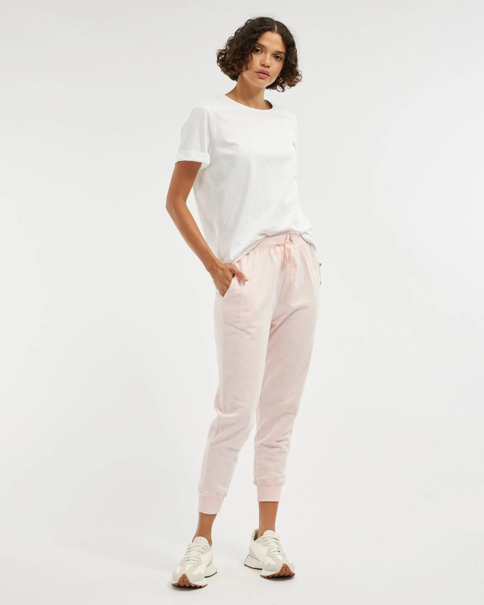 Kieran Cropped Jogger - Blossom