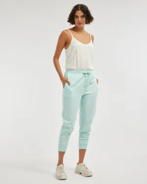 Kieran Cropped Jogger - Sky Blue