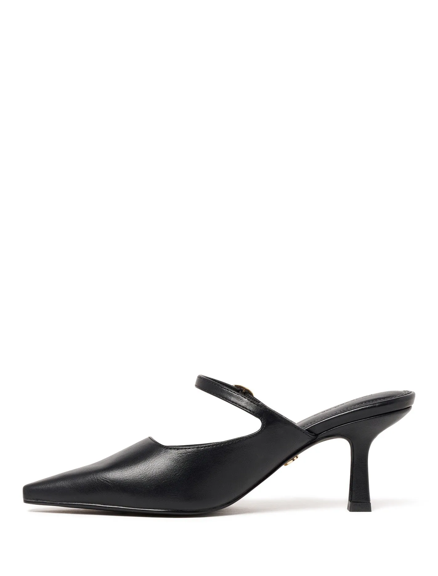 Leandra Instep Strap Mule Heel