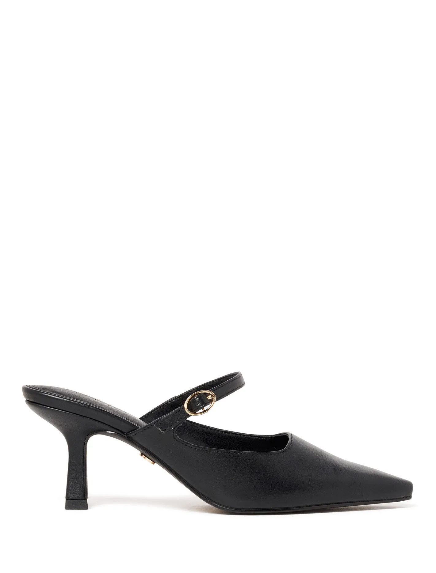 Leandra Instep Strap Mule Heel
