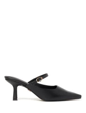 Leandra Instep Strap Mule Heel