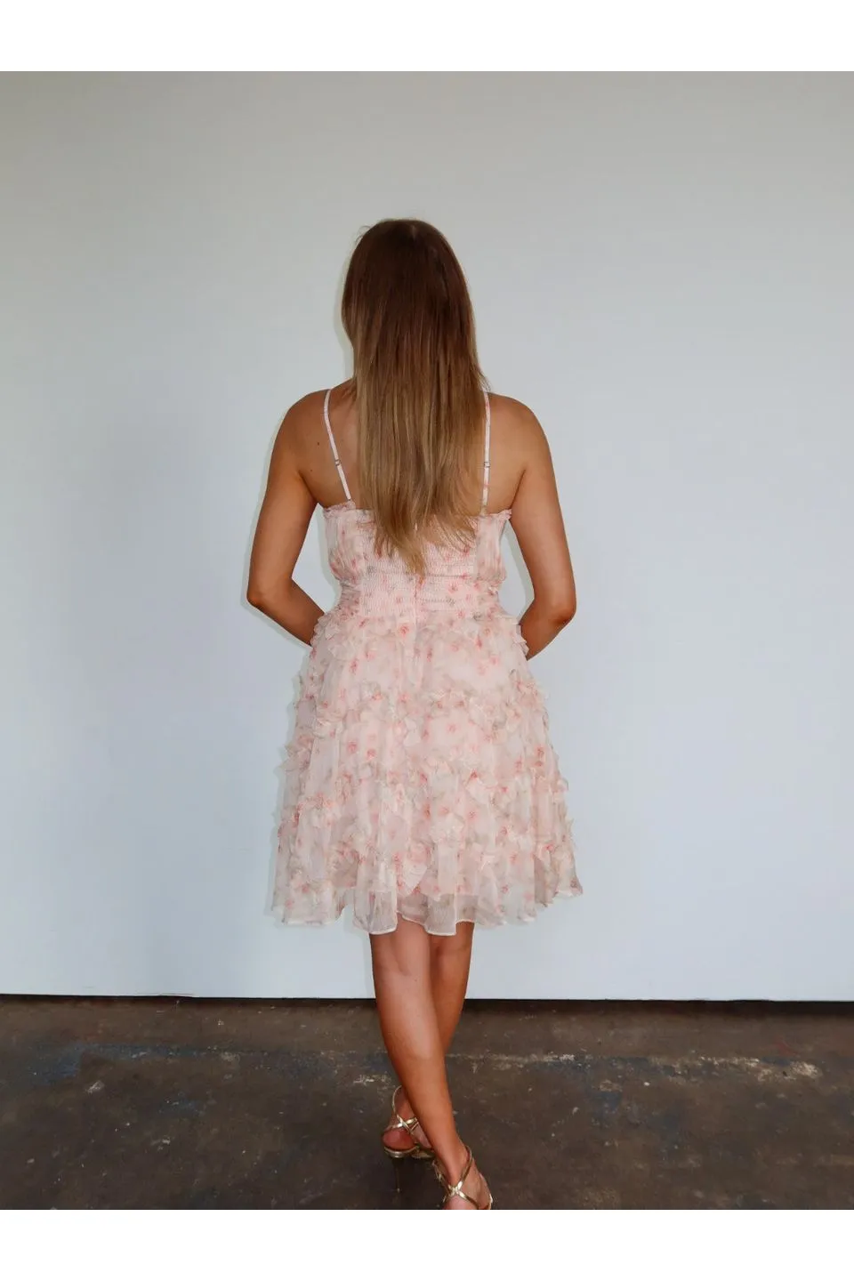 Lilian Ruffle Dress