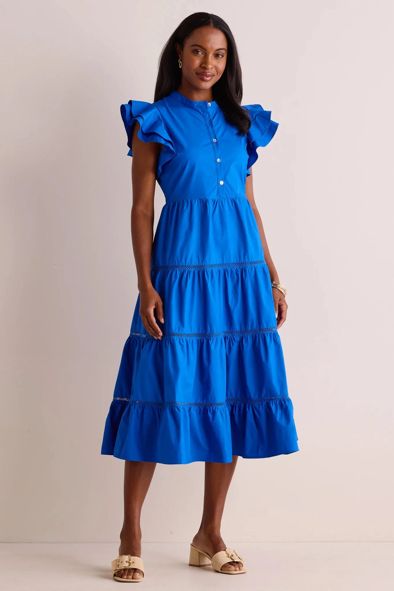 Lorraine Dress- Blue