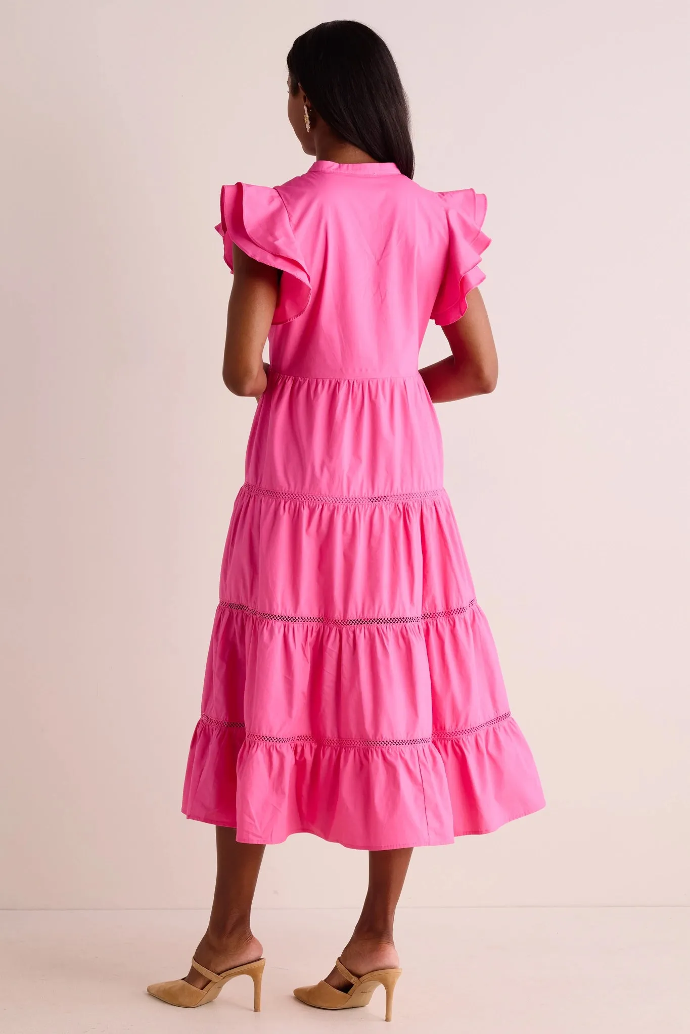 Lorraine Dress- Pink