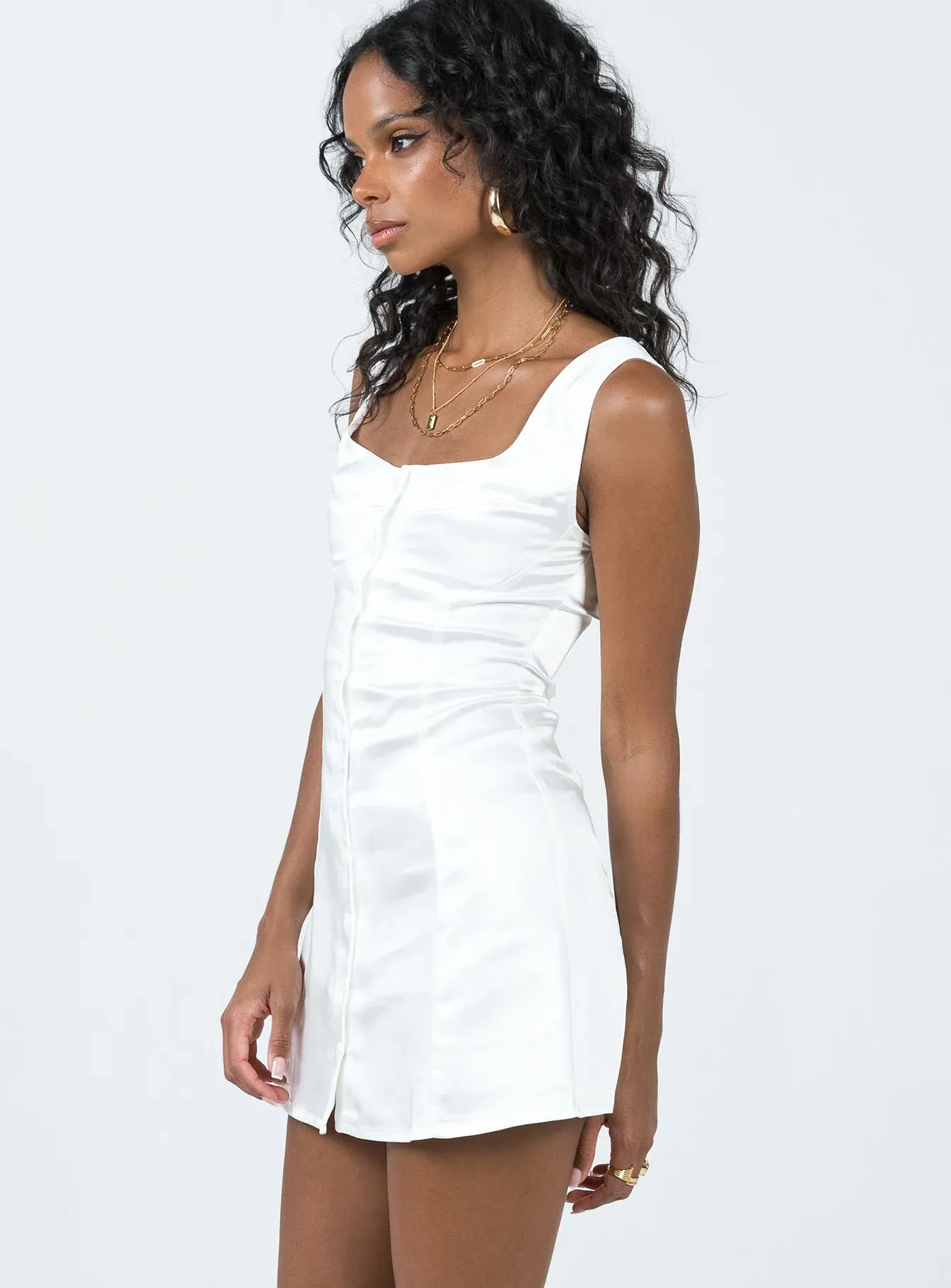 Marcel Mini Dress White