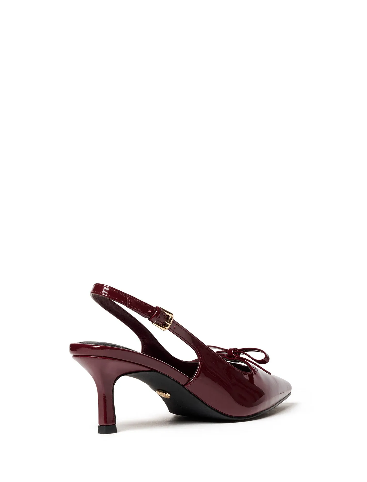 Margo Bow Trim Slingback Heel
