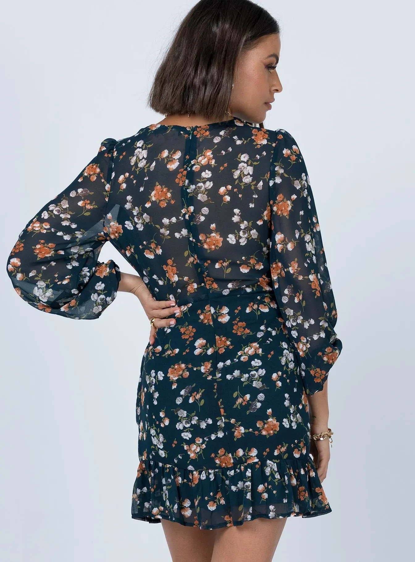 Meral Mini Dress Teal