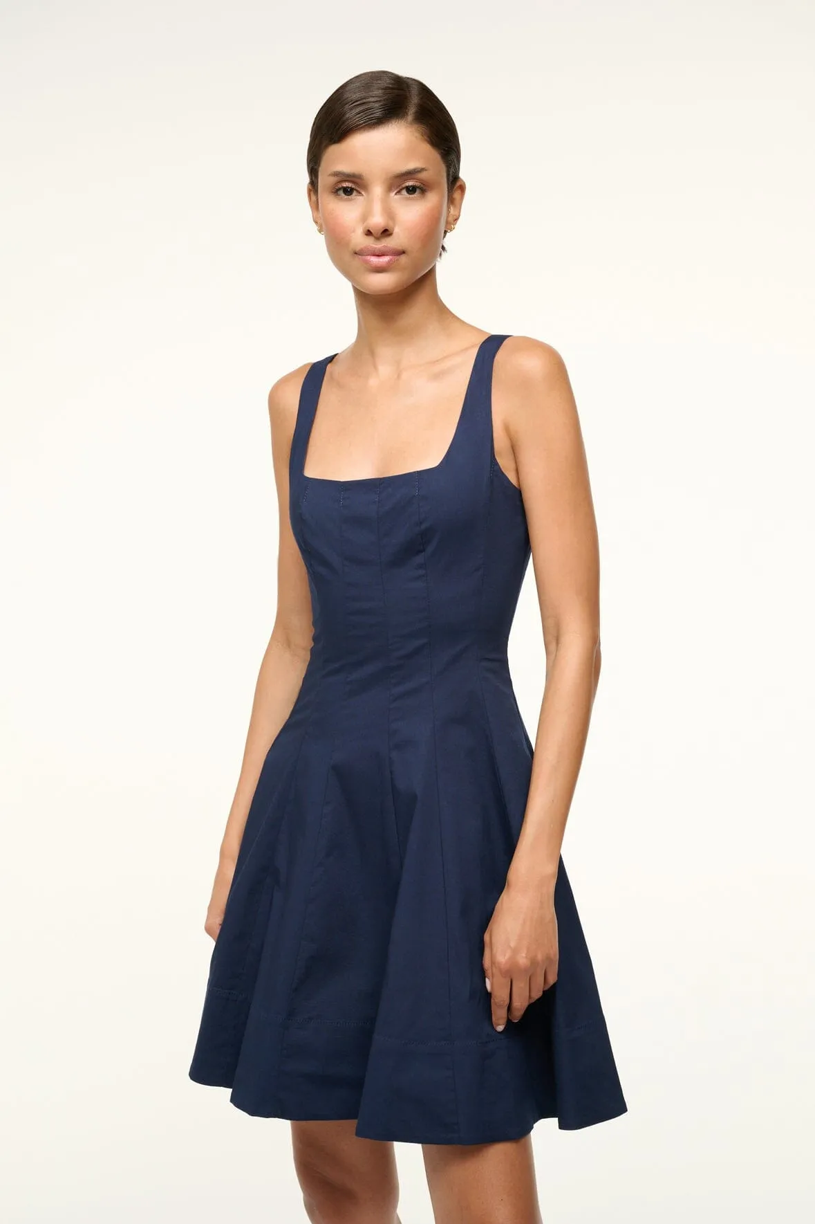MINI WELLS DRESS | NAVY