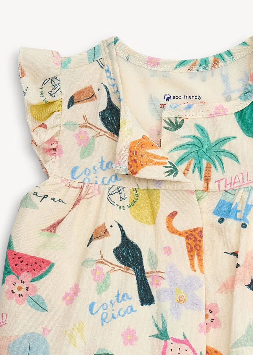 Modal Magnetic Romper - Wanderlust Wildlife