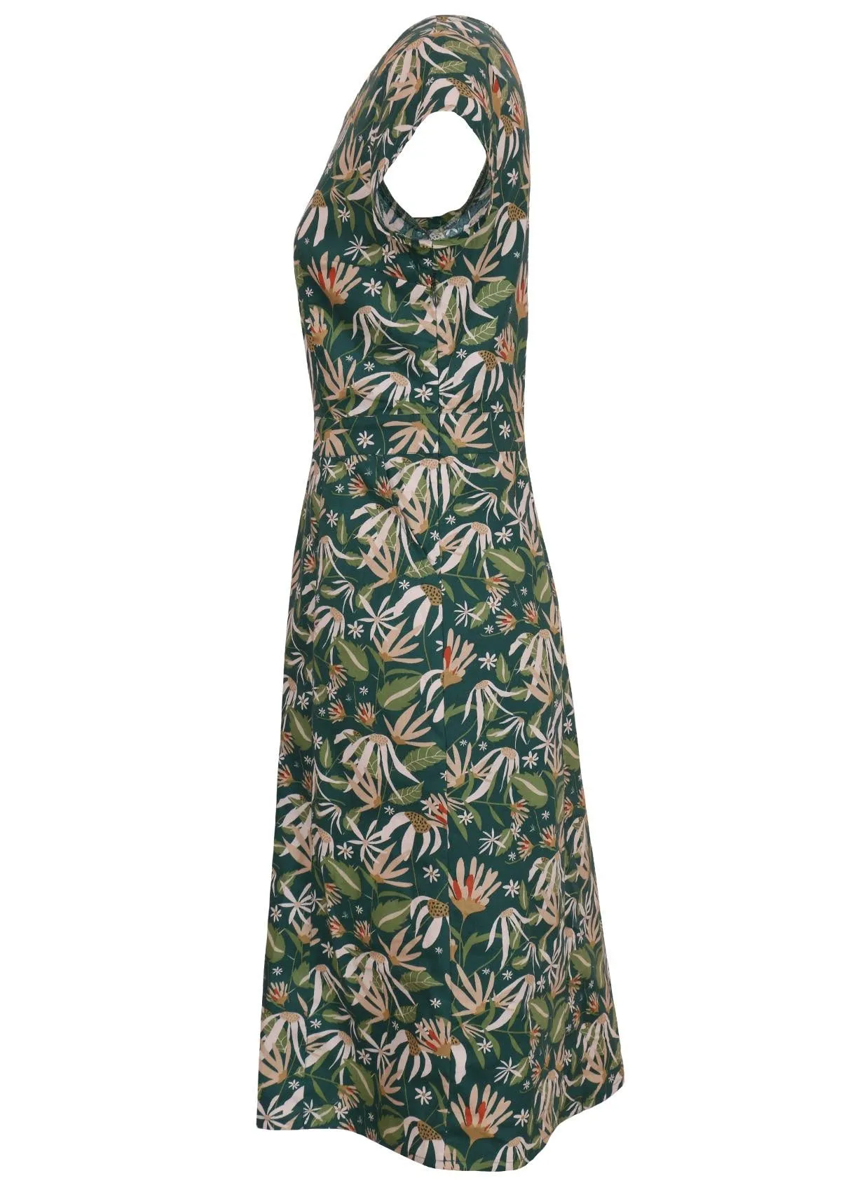 Nina Dress Flannel Flower
