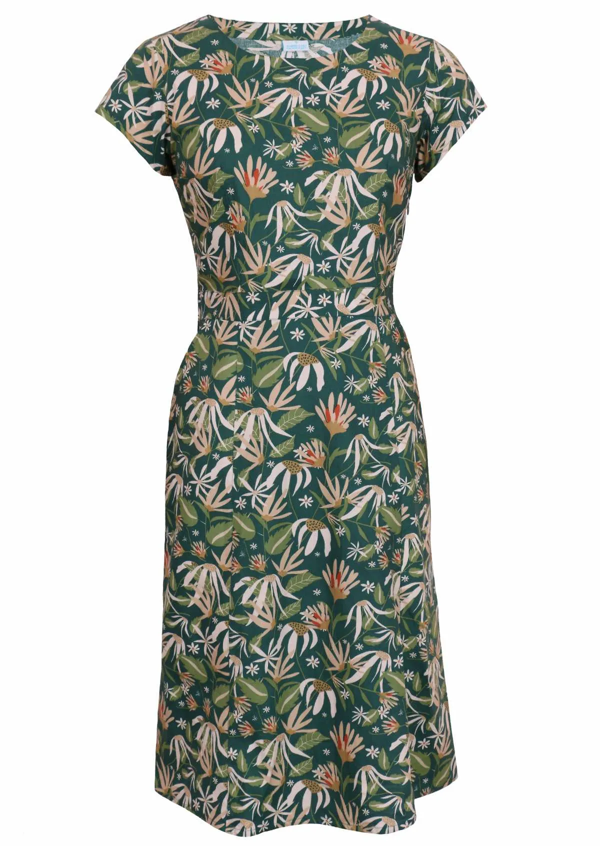Nina Dress Flannel Flower
