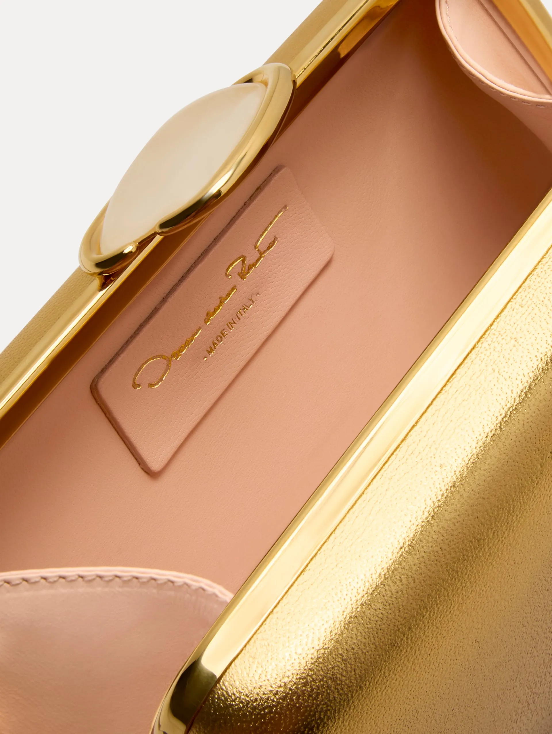 O Metallic Minaudière