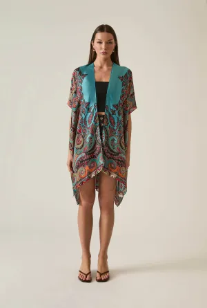 Paisley Print Kaftan