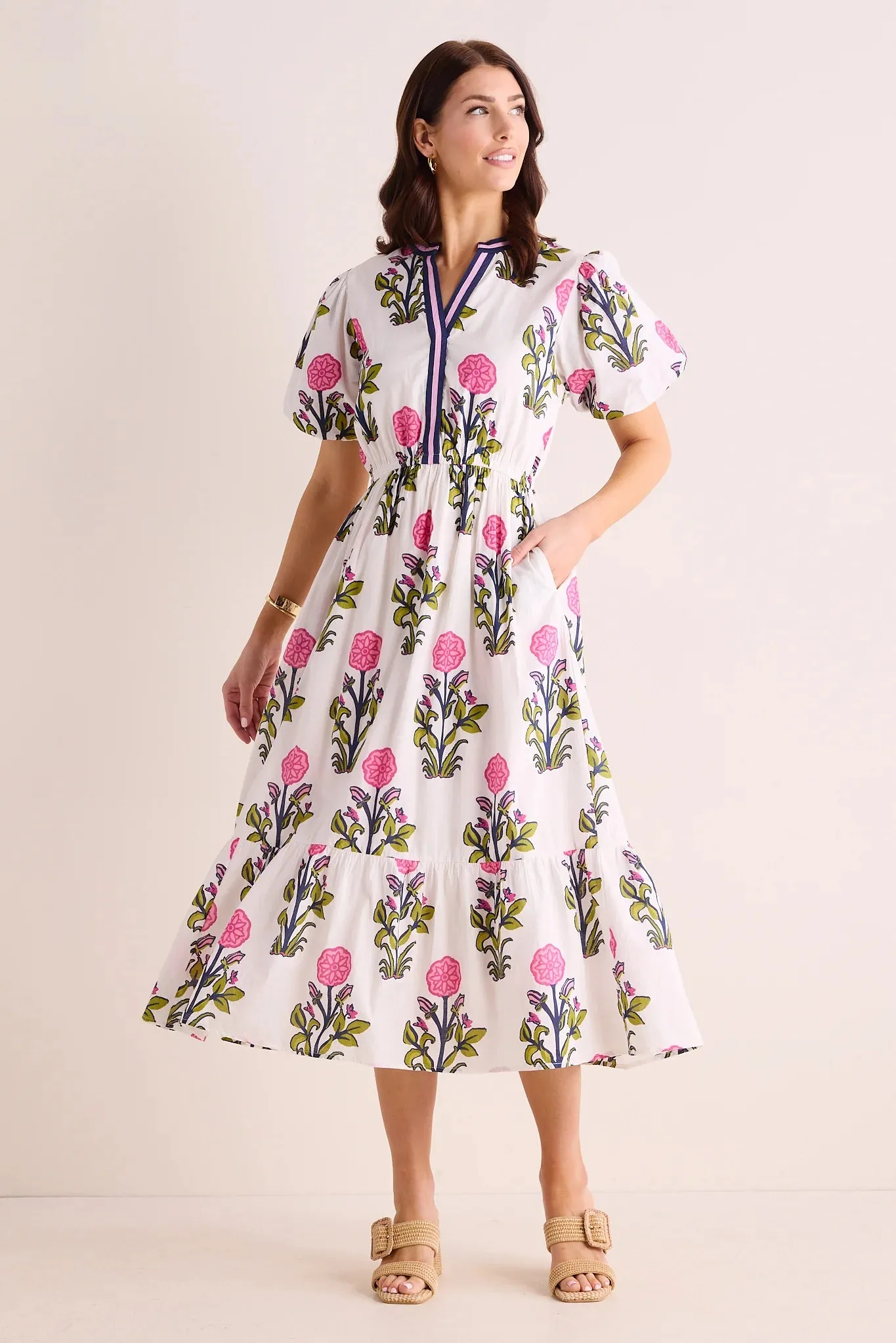Palmer Dress- White