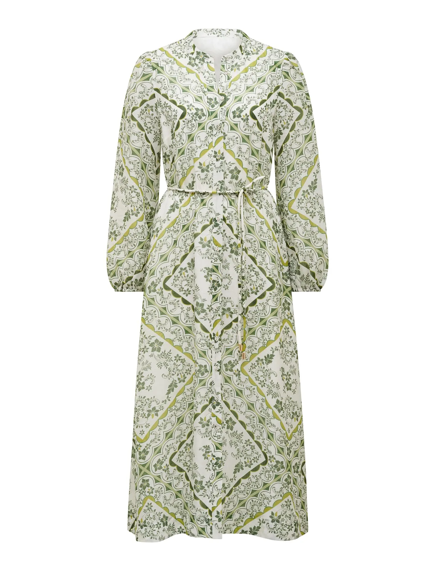 Penelope Printed Midi Dress