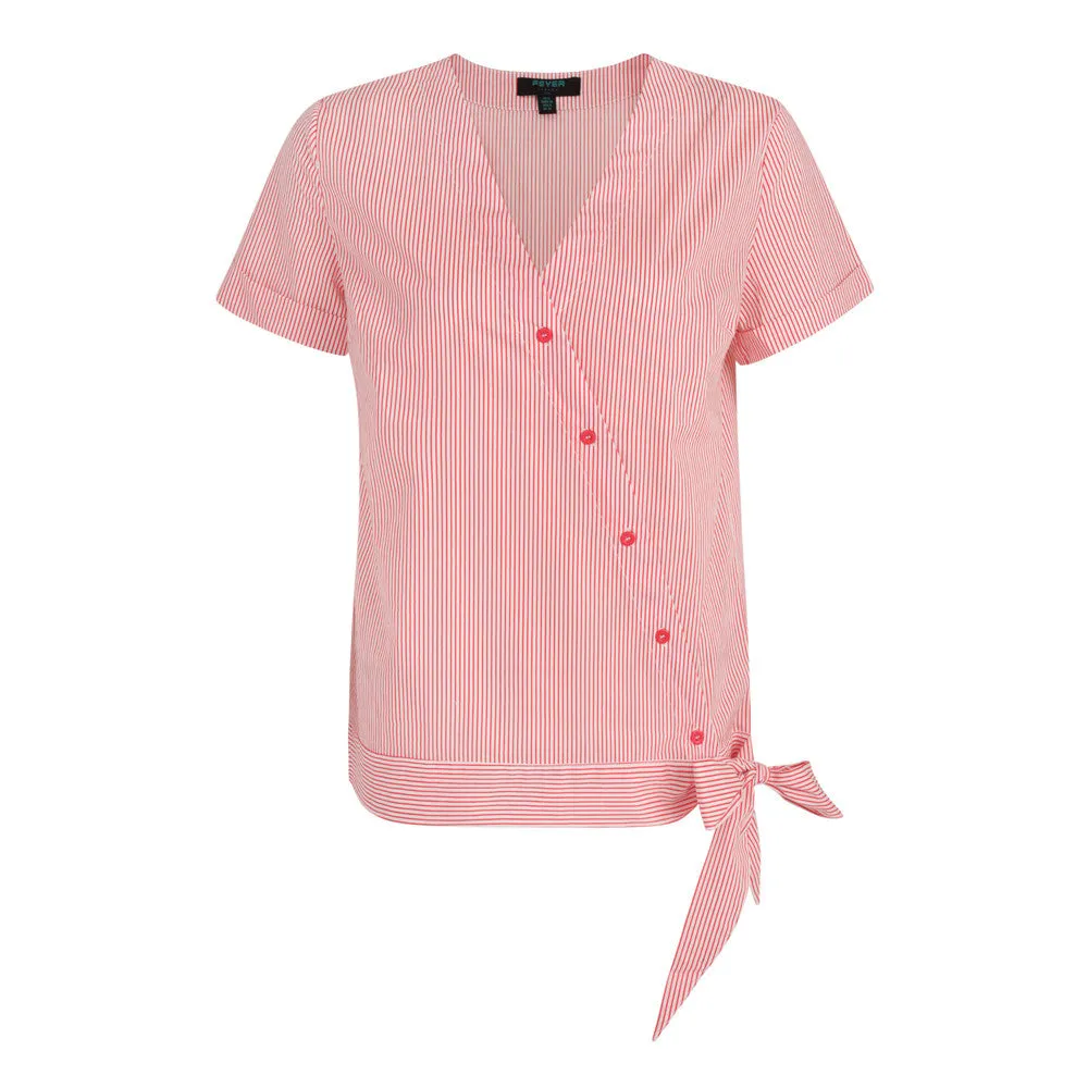 Penny Top White/Red