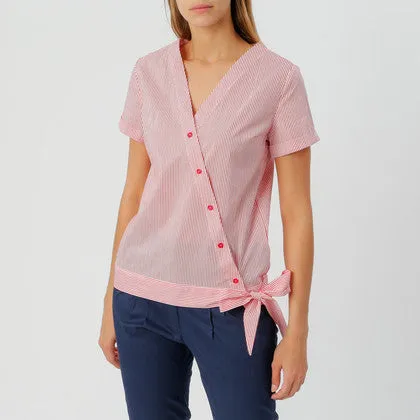 Penny Top White/Red