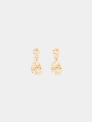 Petunia Panel Small Drop Earrings