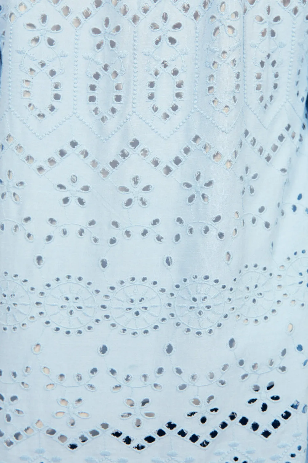 Robin Peasant Shiffly Top in Cornflower