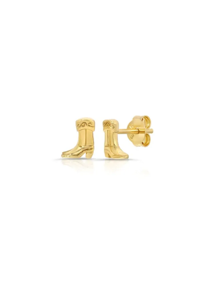Saddle Up Studs - Gold