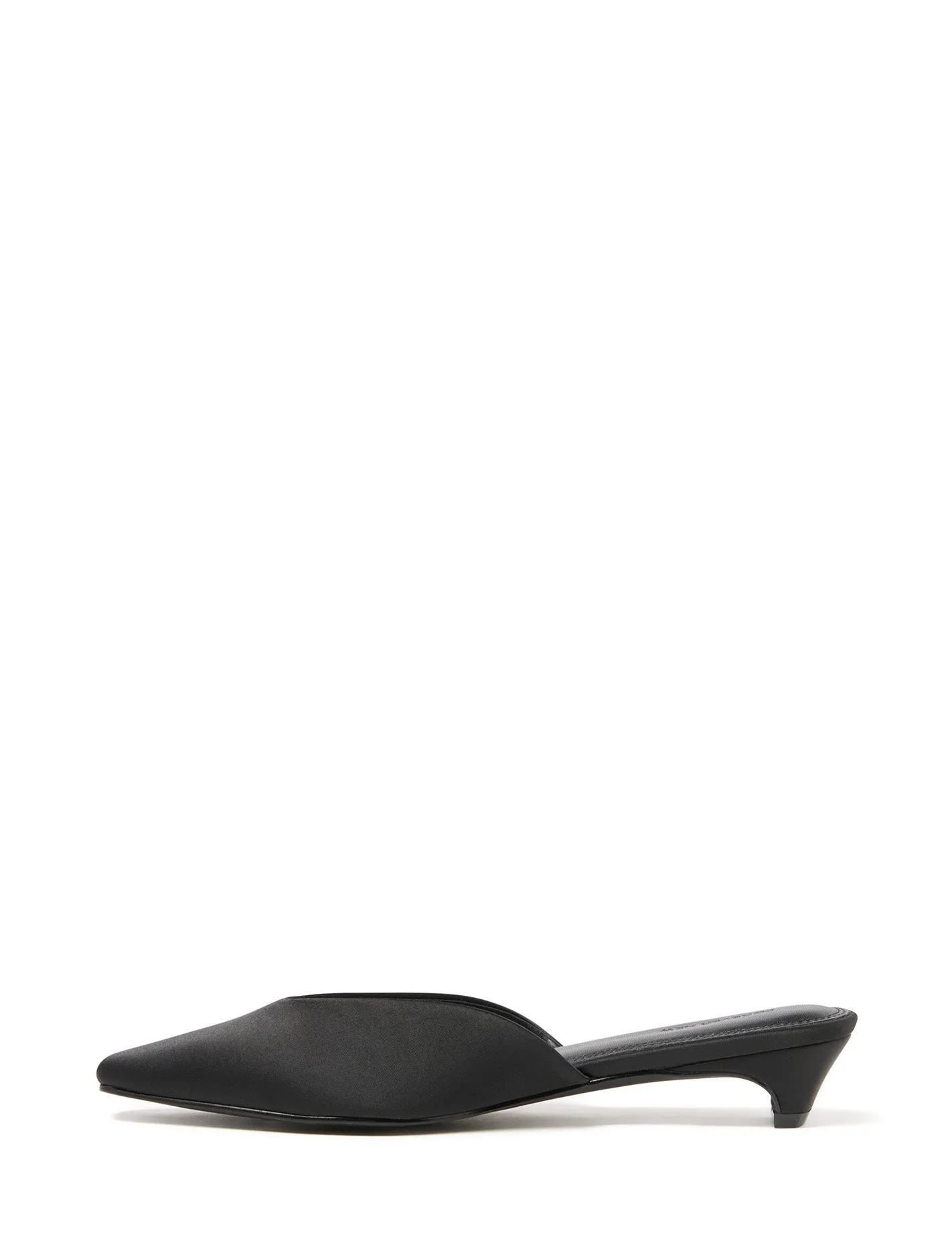 Scottie Closed Toe Heeled Mule