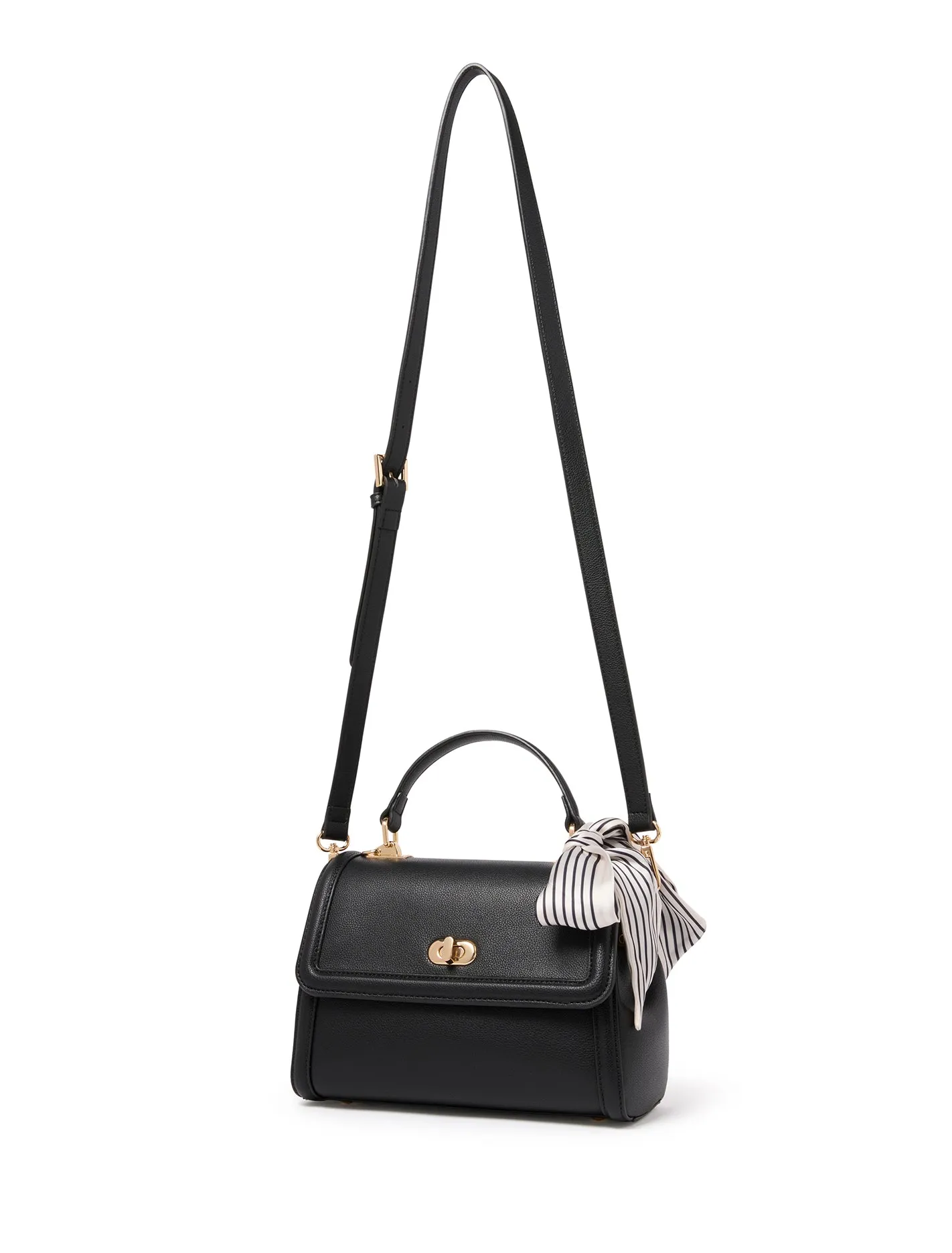 Serena Scarf Top Handle Bag