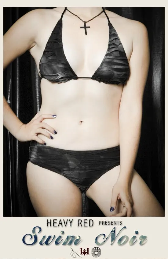 Shades of Grey Bathing Suit Bottom Only