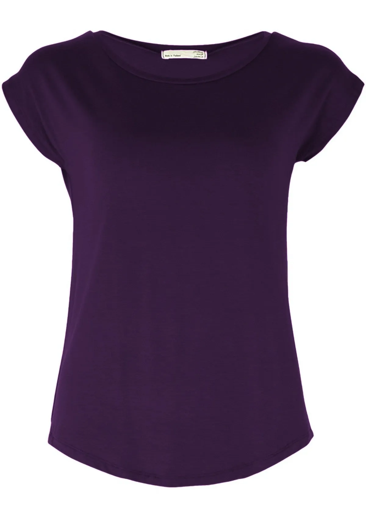 Shell T-shirt Dark Purple