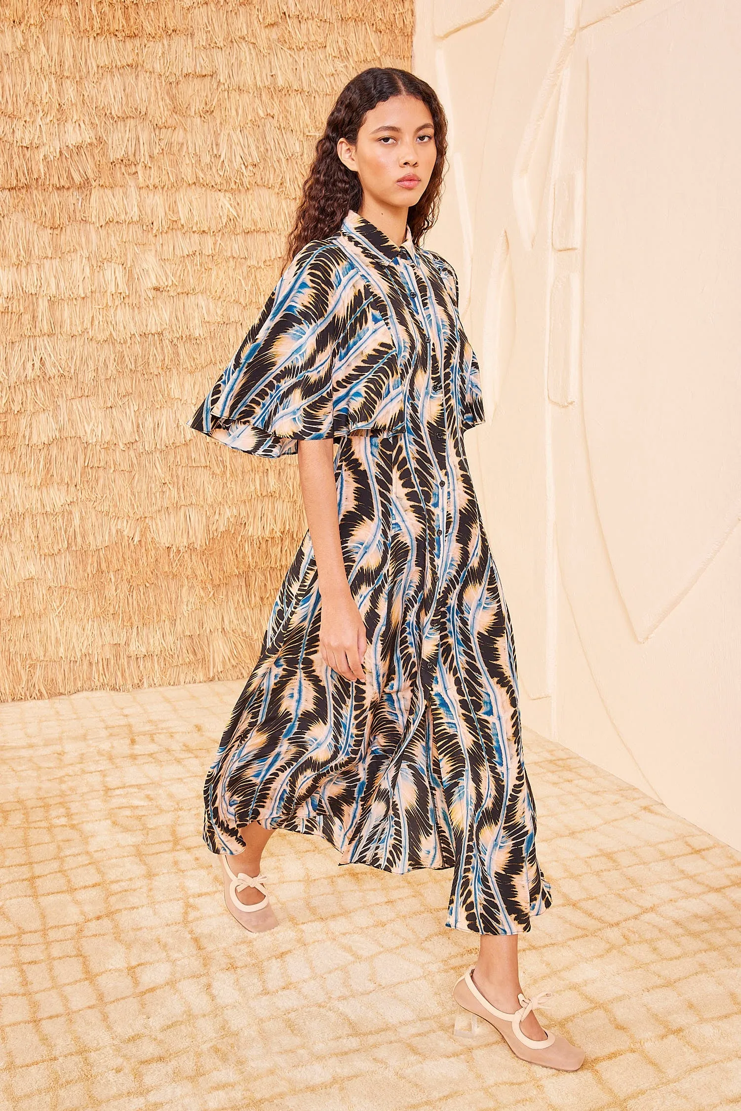 Silhouette Dress - River