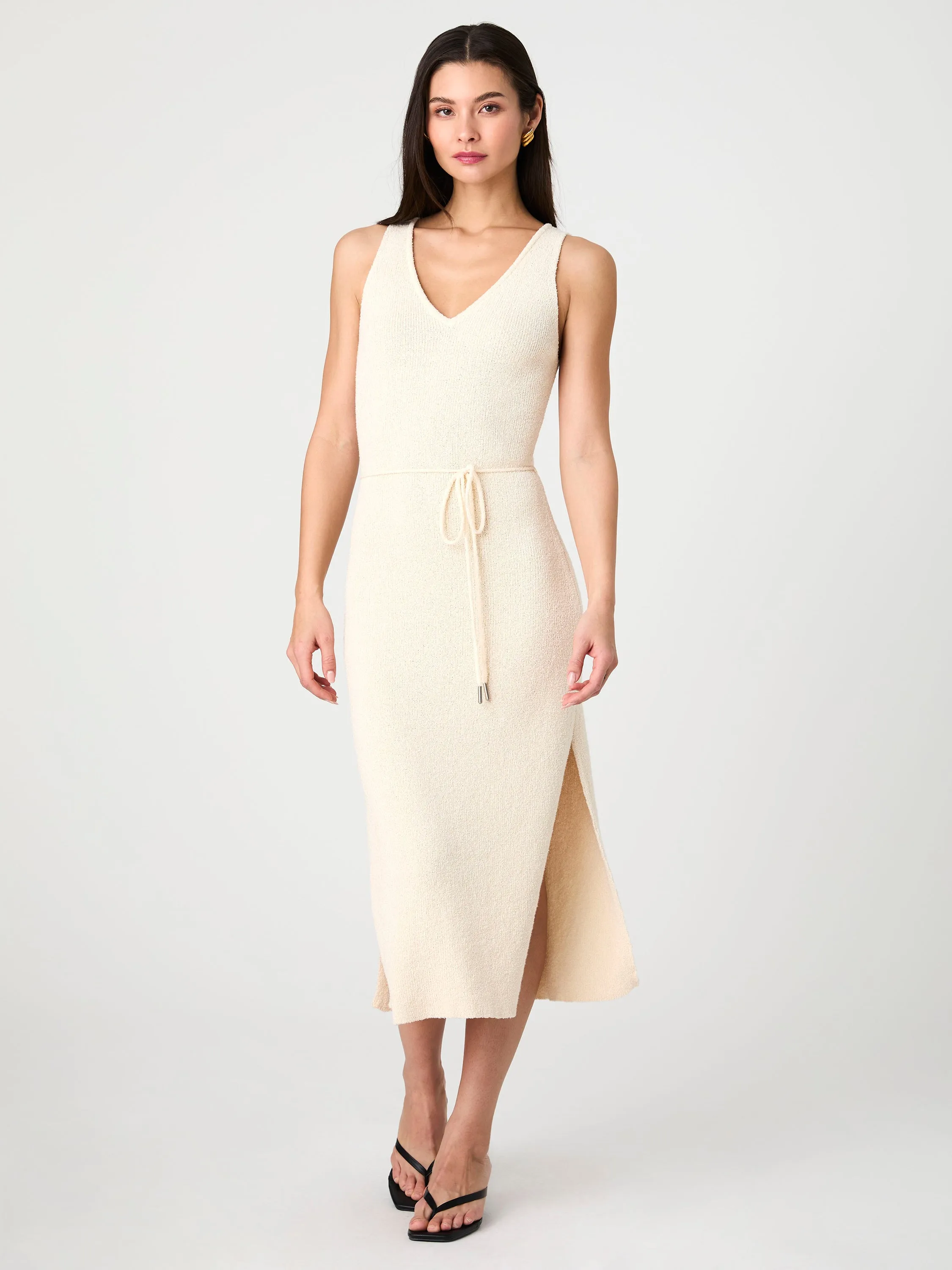 Terry Spun Midi Dress