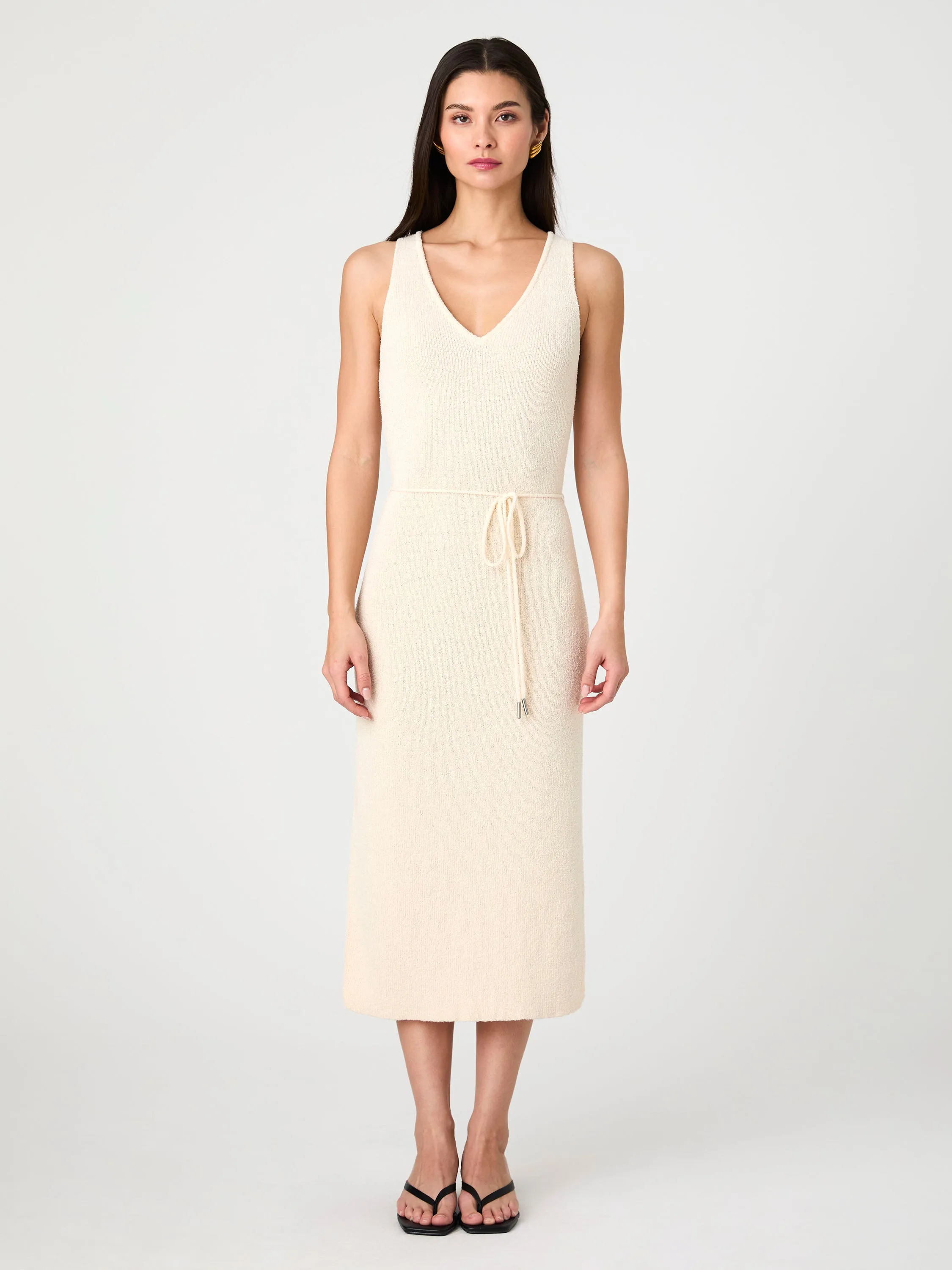Terry Spun Midi Dress