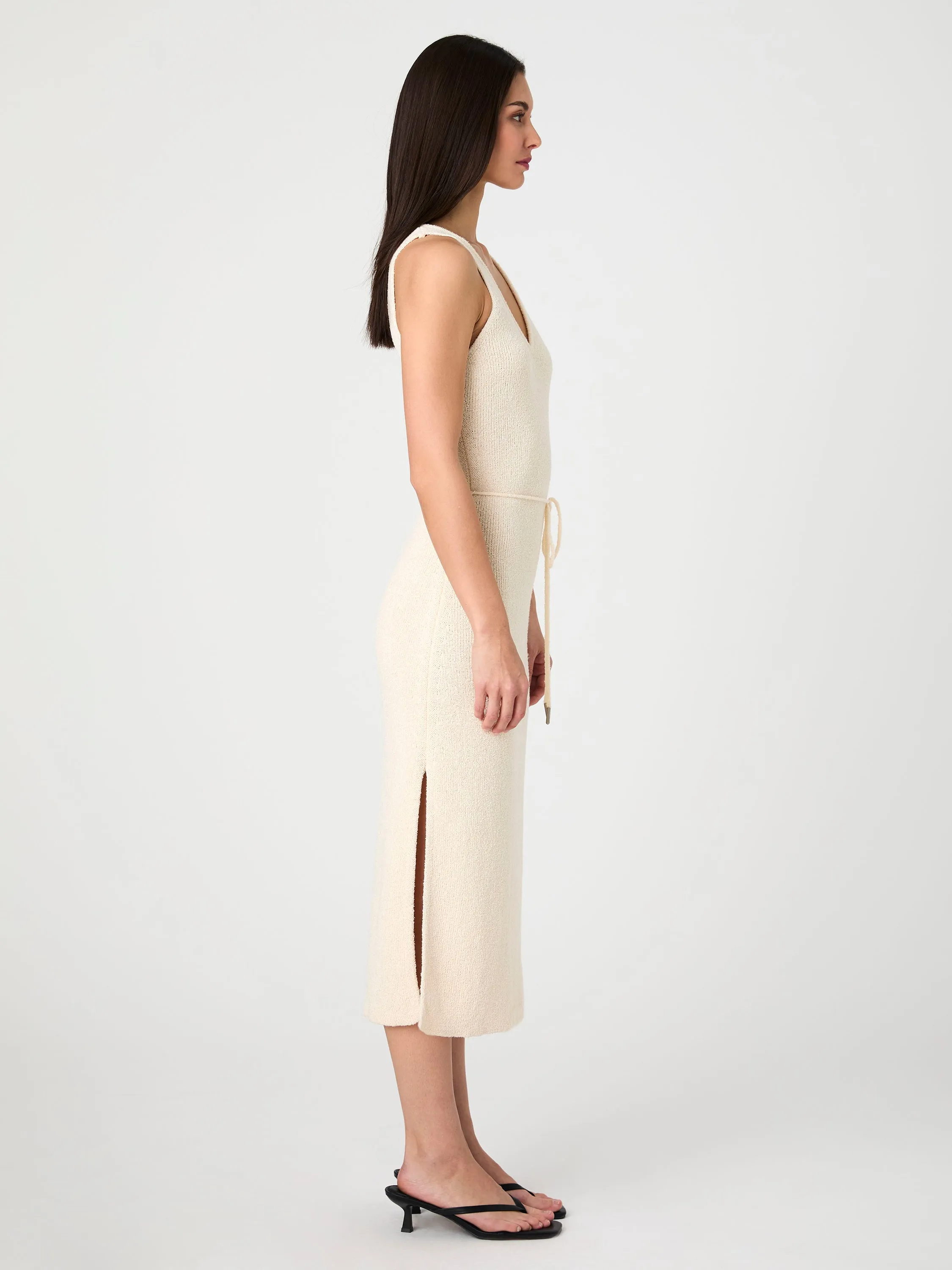 Terry Spun Midi Dress